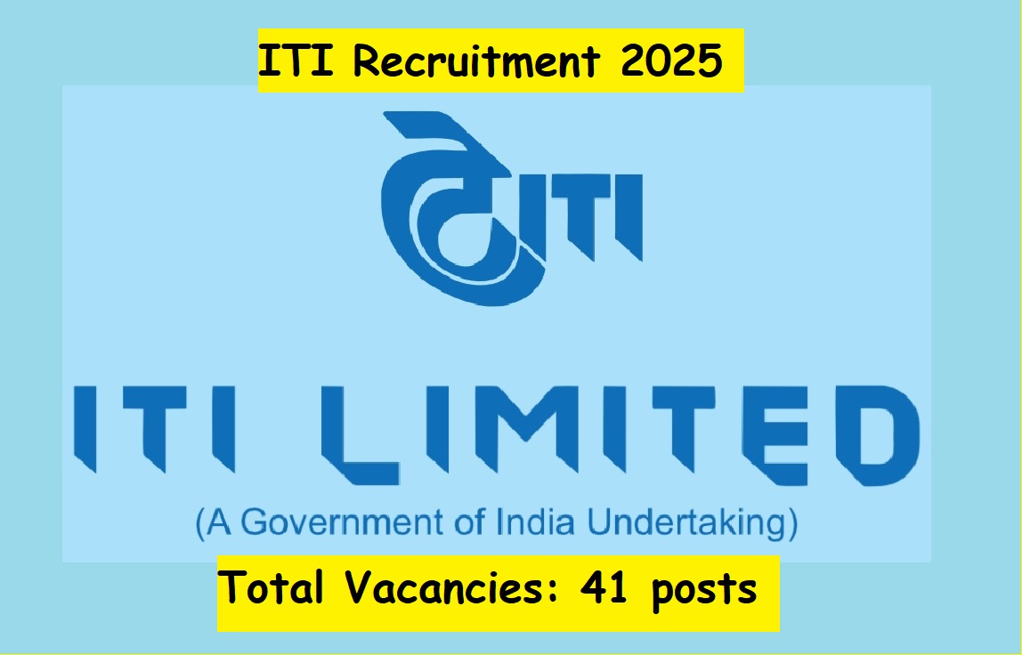ITI Limited Manager and Assistant Executive Engineer job vacancies 2025