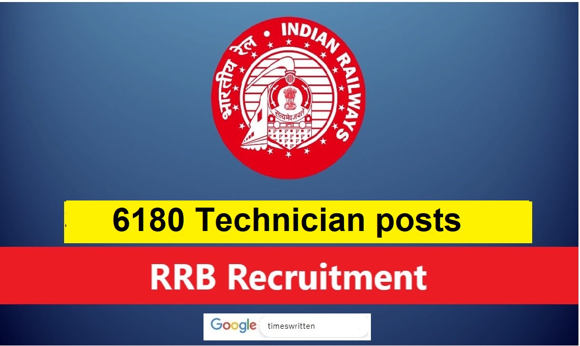 RRB Recruitment 2025 railway jobs Technician posts Notification