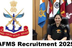 AFMS Recruitment 2025 - Apply Online for 30 Army Dental Corps Vacancies